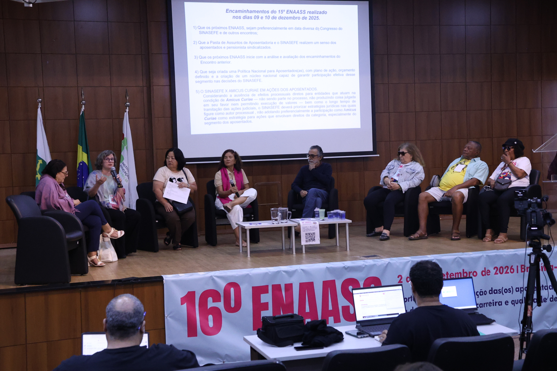 16º ENAASS debate RSC e analisa andamento das deliberações do 15º ENAASS em seu 2º dia de atividades