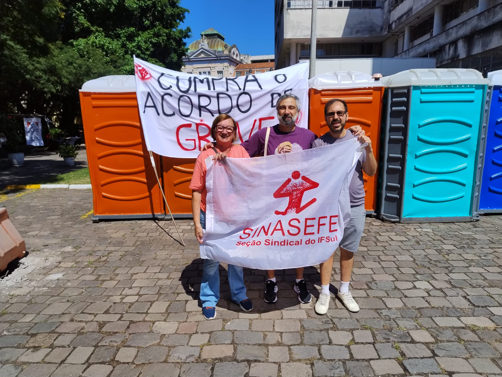 Sinasefe IFSul reforça defesa da educação pública e cobra cumprimento de acordos de greve