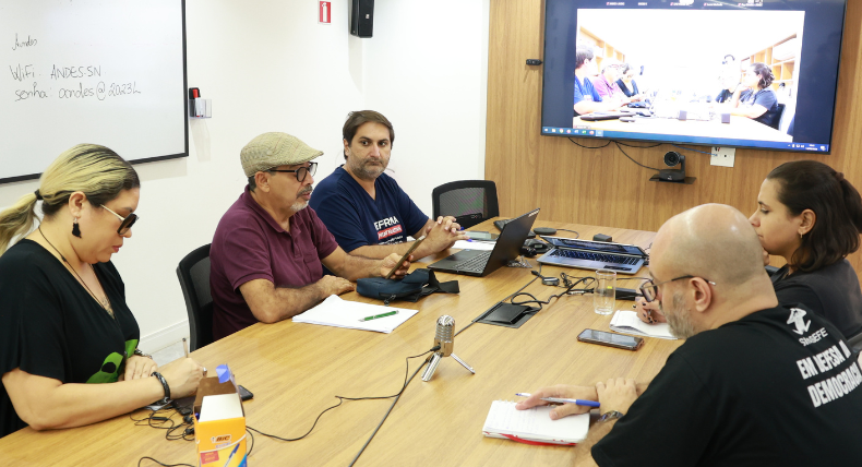 SINASEFE participou de reunião da Conedep