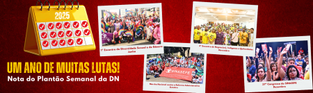 Um ano de muitas lutas!