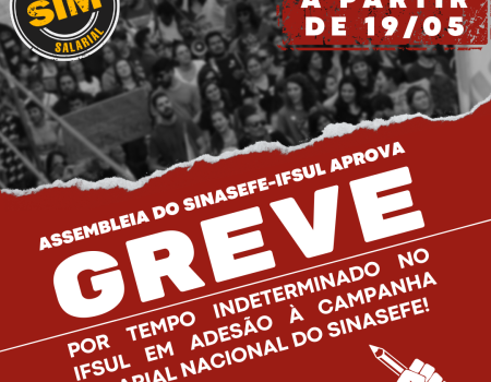 Greve: Direção do campus Pelotas suspende calendário temporariamente
